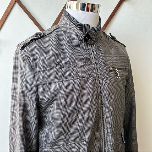Houndstooth Bomber Jacket - Picture 9 of 15